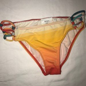 ROXY Yellow Sunrise Bikini Bottoms